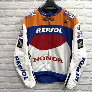 Vtg Repsol Joe Rocket Motorcycle Jacket 2X Multicolor Honda Racing Sports Jacket